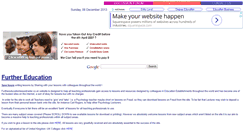 Desktop Screenshot of furthereducationlessontrader.co.uk
